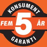 Echo DCS 2500 batteriprodukt 6 5 år Konsument garanti