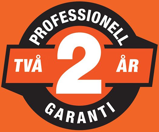 Echo DCS 2500 batteriprodukt 3 2 år Professionell garanti